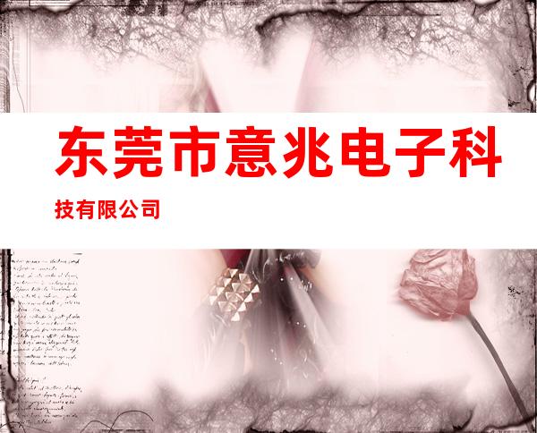 东莞市意兆电子科技有限公司