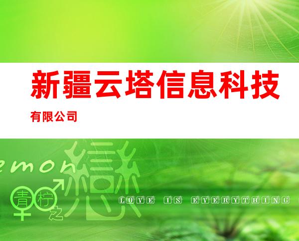 新疆云塔信息科技有限公司
